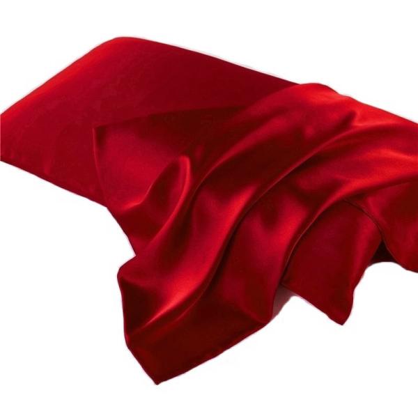 Woven 51×66cm 19 Momme Mulberry Silk Fabric Plain Dyed For Hotel