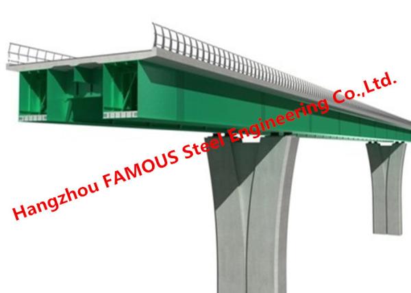 Entrega rápida de aço Segmental da ponte de viga da caixa da ponte Q460 estrutural de aço
