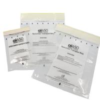 le Biohazard du spécimen 50pcs met en sac la poche d'écritures de Logo Printing With Outside Pocket