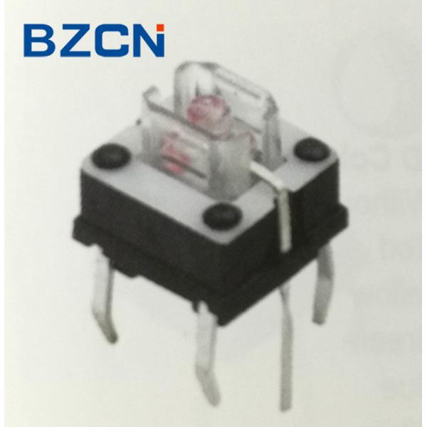 DIP Terminal LED Illuminated Pushbutton / Illuminated Momentary Push Button Switch