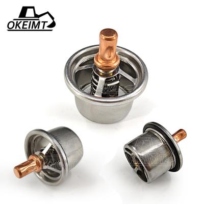 Termostato de venda quente do motor 600-421-6630 de OKEIMT para o motor de KOMATSU 6D125-76° PC400-7