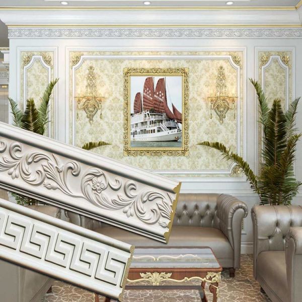 New Design Construction Material 3D Anti-Aging Luxury Wall Panel For Home Office