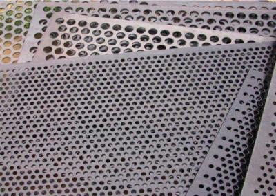 Punched 904L Stainless Steel Perforated Plate Hole Diameter 1.2mm