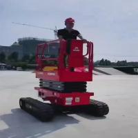 Plateforme de levage de crawpillar automatique