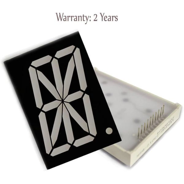 0.80 Inch Single digit 16 Segment LED Alphanumeric Display