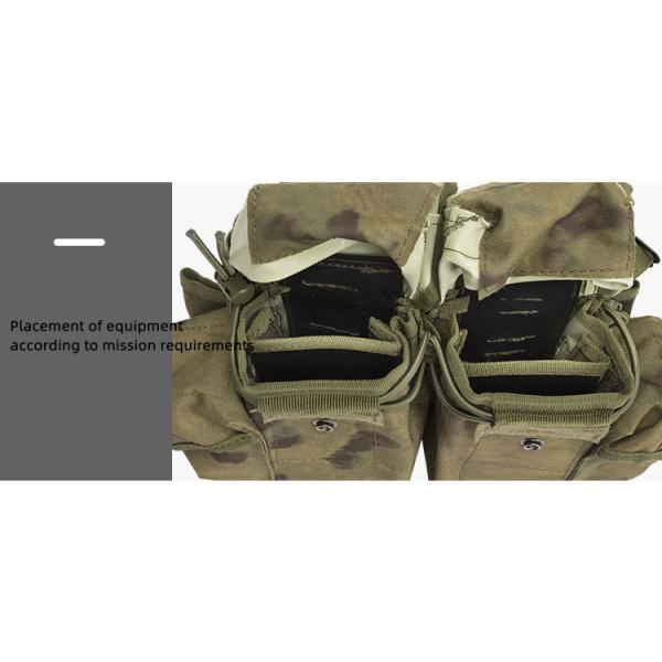 1000D Polyester Ruin Green Camouflage Combat Vest Military Gear