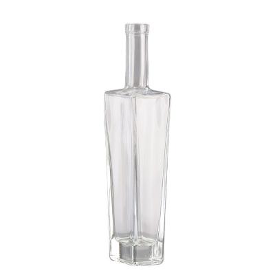 Spray Cap Square Vodka Glass Bottle Ideal for Whiskey Gin Bourbon Vodka Brandy Storage