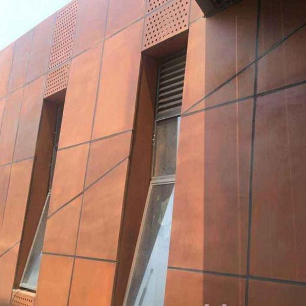 Corrosion Resistant Corten Steel Sheet Metal Customized Size  For Landscape