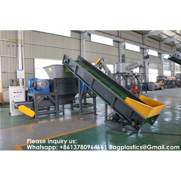 Industrial Automatic Double Shaft Shredder Machine For Plastic Alloy Scrap Metal Recycling Heavy Duty Twin Shaft Crusher Double Shaft Shredder Machine for Plastic Bucket