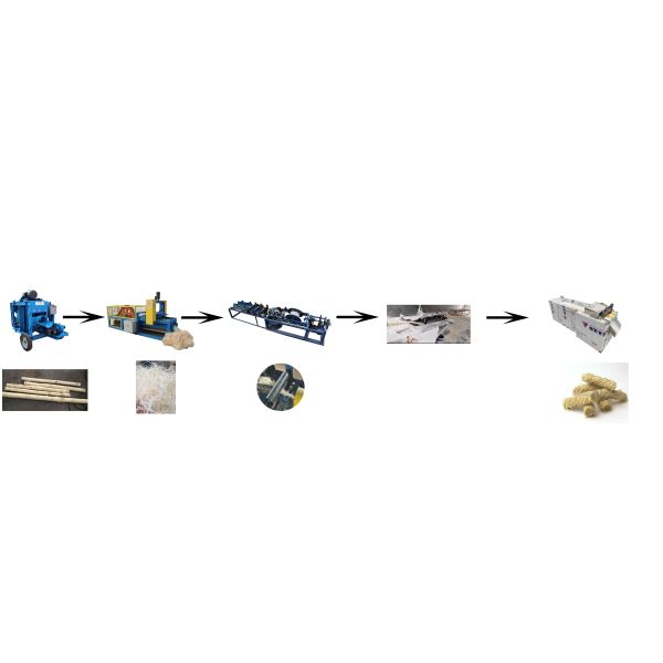 Electric Wood Wool Machine for animal bedding