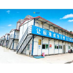 Cold Climate Prefabricated House Enhanced Insulation System Light Steel Frame