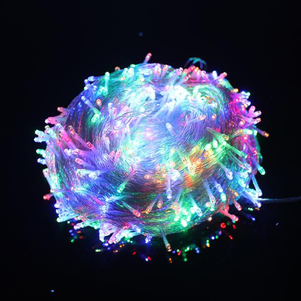 Outdoor Waterproof 300m Purple LED Fairy Lights String Garland for Christmas Holiday Decoration