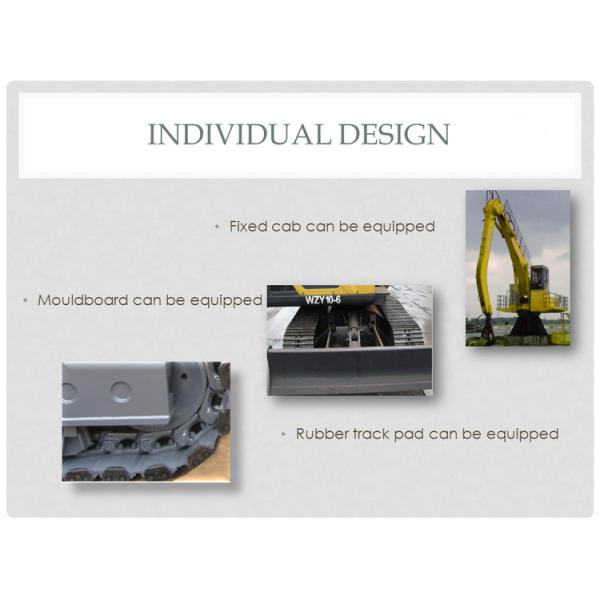 El profesional controlador material de 42 toneladas trabaja a máquina 0.8~1.2cbm WZY42-7