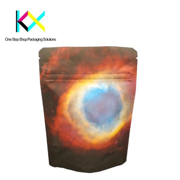 Matte Or Glossy Pet Food Packaging Bags Aluminium Zip Lock Pouch 120um