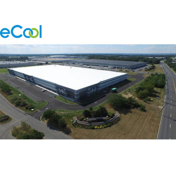 Insulated PUR Panel Cold Room Storage Warehouse -18C ~ -20C For Plastic Packed Frozen Food