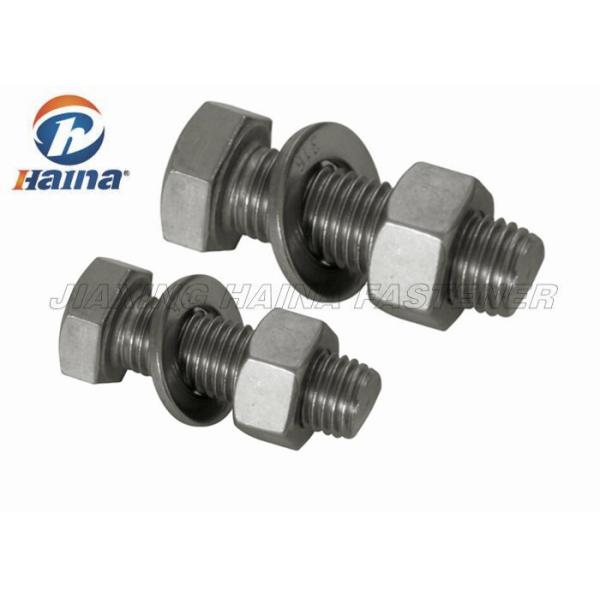 GB Half Thread Hexagon Head ss304 ss316 M4-M36 Thumb Bolts And nut