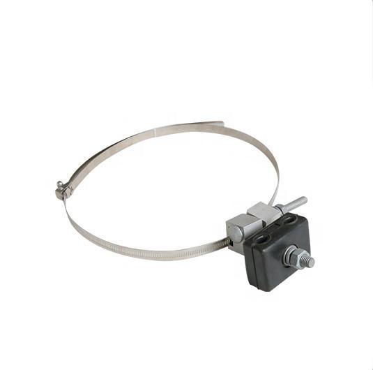 20mm Stainless Steel OPGW Metal Down Lead Clamp For Tower