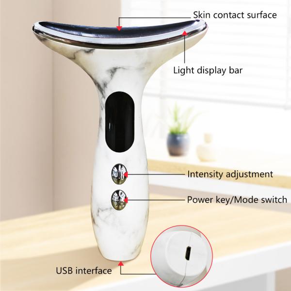 7 in 1 Face Lift Device Anti-Wrinkle and LED Facial Massage Tool for Skin Rejuvenation