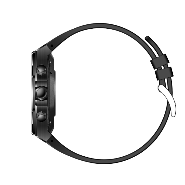 Support OEM & ODM | IP67 Waterproof Stainless Steel Smart Watch with 1.43-inch AMOLED Display and 24/7 Health Monitoring
