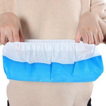 Waterproof Non Skid Laminated Plastic Disposable Shoe Cover