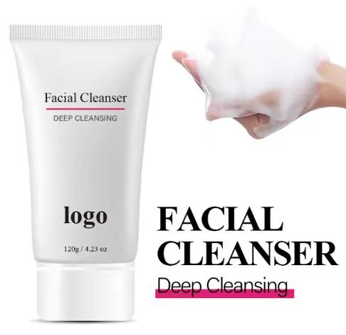 Gel de nettoyage du visage pour adultes à base d'huiles essentielles composées