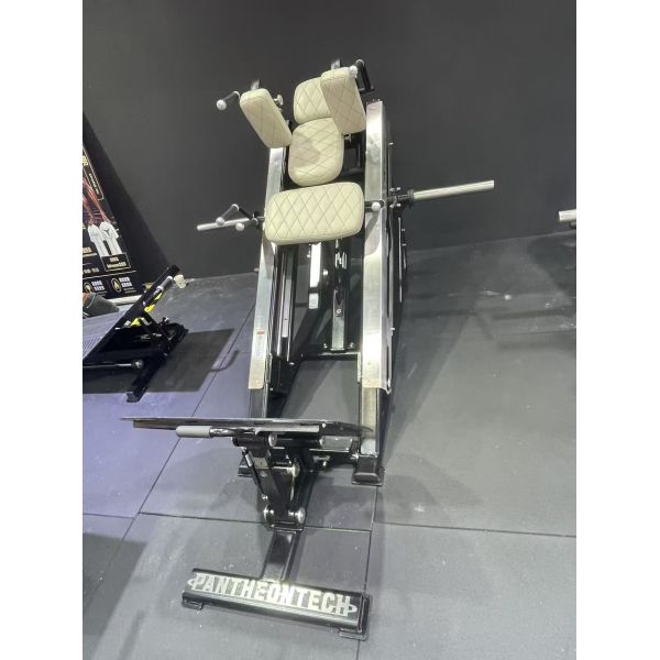 36 Degree Plate Loaded Hack Squat Machine with Heavy Duty Steel Construction for Strength Training