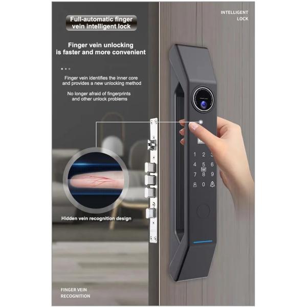 Hotel Door Lock with 3D Face Recognition Remote Unlock and APP Control Full Automatic