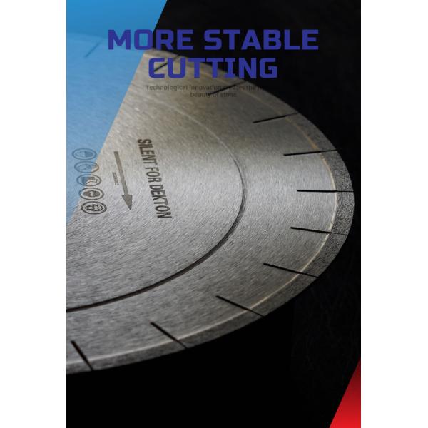 На заказ цвет 14' 16' Тихий J-слот лезвие для Dekton мрамор режущей пилы алмаз