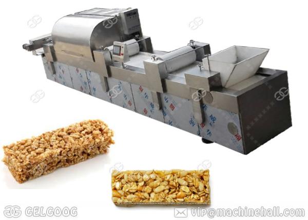Commercial Cereal Bars Machine Forming Puffed Rice With Progressive Technology