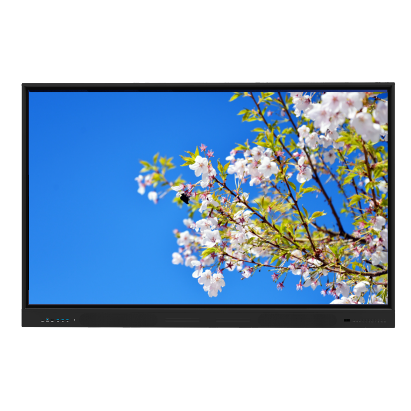 65/75/86 Inch 4K Resolution Interactive Flat Panel Smart Whiteboard with Multi-Touch and Android/Windows/Linux/Mac OS