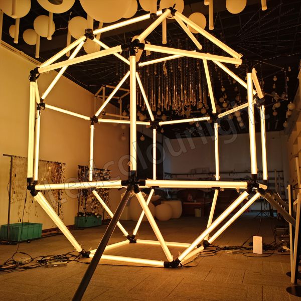 IP65 LED Pixel Cube DMX 3D Tube LED Tunnel Tube Light RGB Stage Lighting