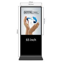 Indoor Advertising Floor Standing Digital Signage 32 Inch Windows System Tft