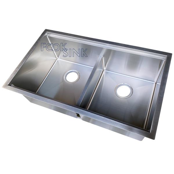 Кухонная раковина Undermount двойника 50/50 рабочего места для квартиры