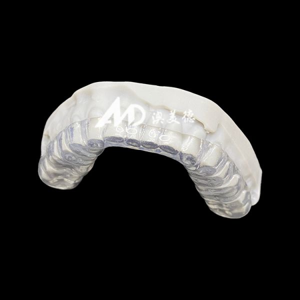 Dual Layer Hard Soft Night Guard Custom Dental Splint for Bruxism Grinding Clenching