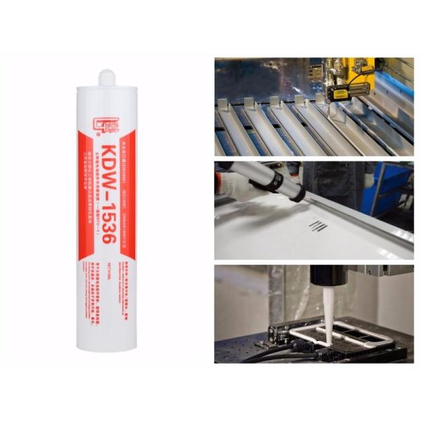 Stable Solar Panel Adhesive Construction Silicone Sealant Paste Appearance