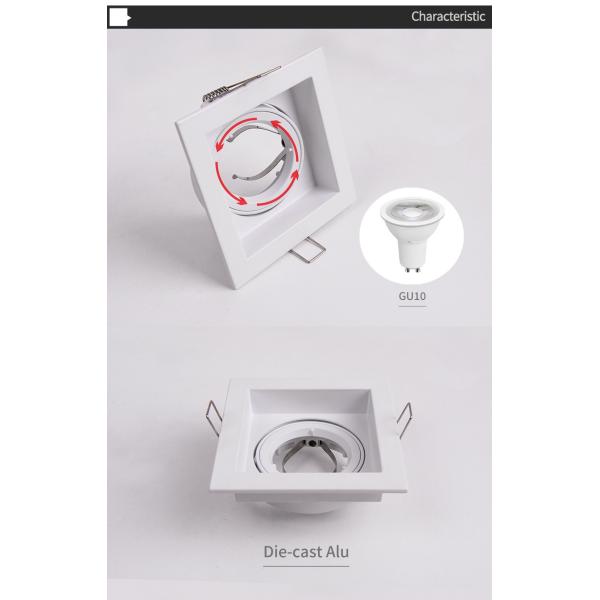 СИД утопленное квадратом Downlights 100mm живущей комнаты 50 ватт