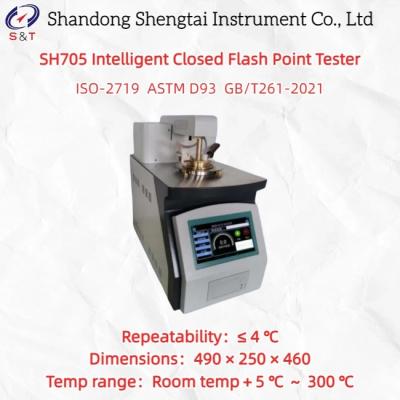 SH705 Intelligent Closed Flash Point Tester ASTM D93 Electric Ignition