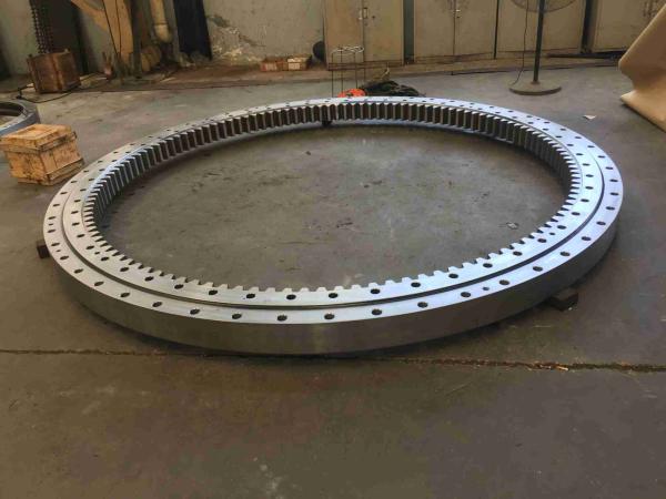 Large Size  Turntable Internal Gear Slewing Ring Bearing For Deck Crane, Wind Power