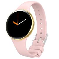 DM75 Smart Watch santé des femmes IP68 imperméable à l'eau montre intelligente féminine écran AMOLED