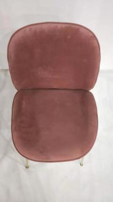 Iron Frame Tufted Upholstered Dining Chairs Modern Leather Dining Room Chair