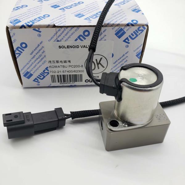 OUSIMA Hydraulic Pump Solenoid Valve Excavator PC200-7/8/10 702-21-57400 702-21-62300