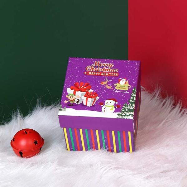 Jewelry Present Gift Box Mini Multi Color Christmas Gift Boxes Necklace Jewelry Storage