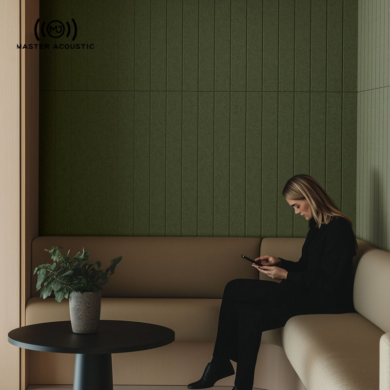 High Density PET Acoustic Panels Acoustic Panel Manufacturers for Office Sound Control