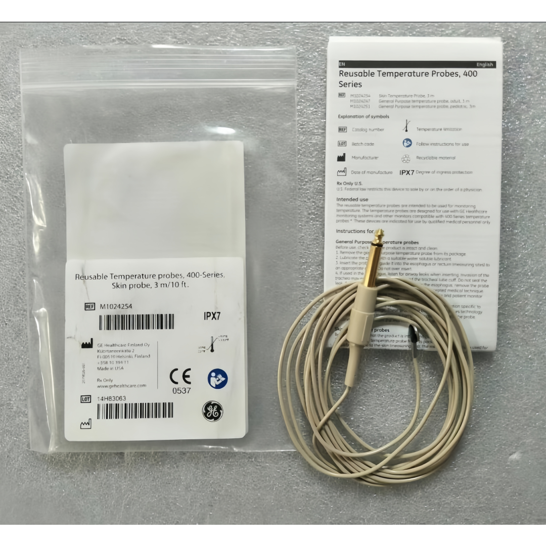 Original Adult Surface Temperature Probe (YSI400 Series) for GE Patient Monitor