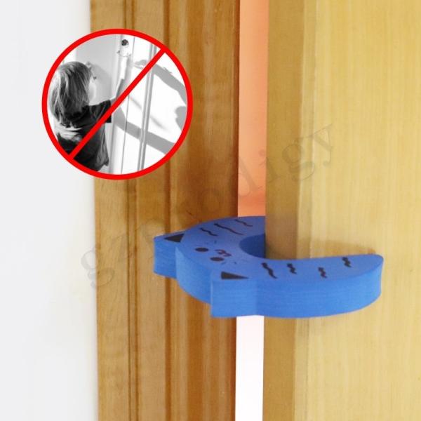 Factory Outlet Price Nonslip EVA Foam Door Stopper , Odorless Safety Guards For Doors