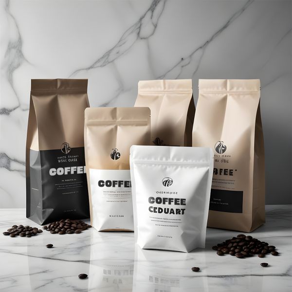 Biodegradable Coffee Bag Custom Print Logo Bolsas De Cafe Gusset Bag Coffee Bean Packaging