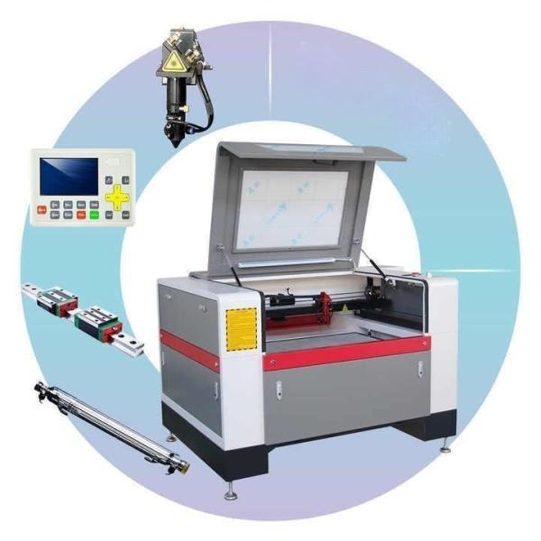 CO2 Sealed Glass Tube Acrylic Laser Engraving Machine 80W 60W 100W 130W