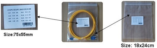 LSZH Cable Fiber Optic Jumper ST To LC With Special Flame Retardant Coating