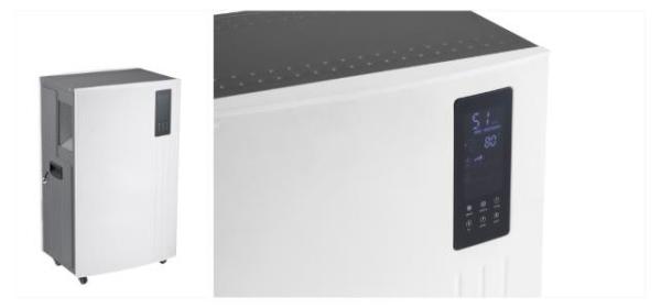 1630W Commercial Grade Dehumidifier 37 Gallons Heavy Duty Industrial Water Damage Restoration