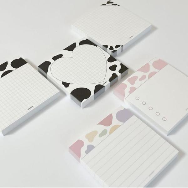 Wholesale Cute Die Cut Sticky Notes Small Kitty Cat Shape Personalized Pop-up Note Loose Leaf Paper Kraft for Gifts Promotions